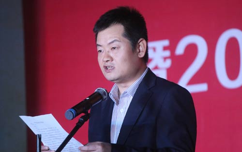 李校長為晚會(huì)致詞